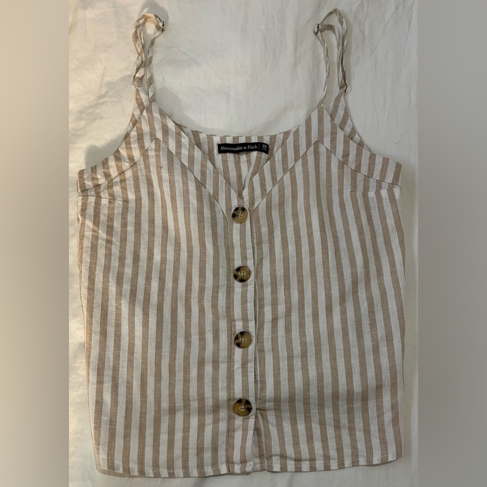 Abercrombie & Fitch Striped Tank, XS